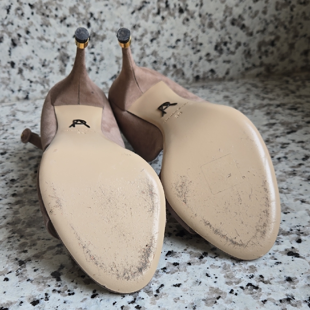 Paul Andrew’s Westside suede sandals - Picture 9 of 10